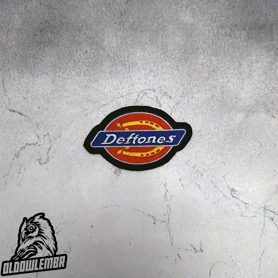 Deftones Alternative Nu Metal embroidered patch