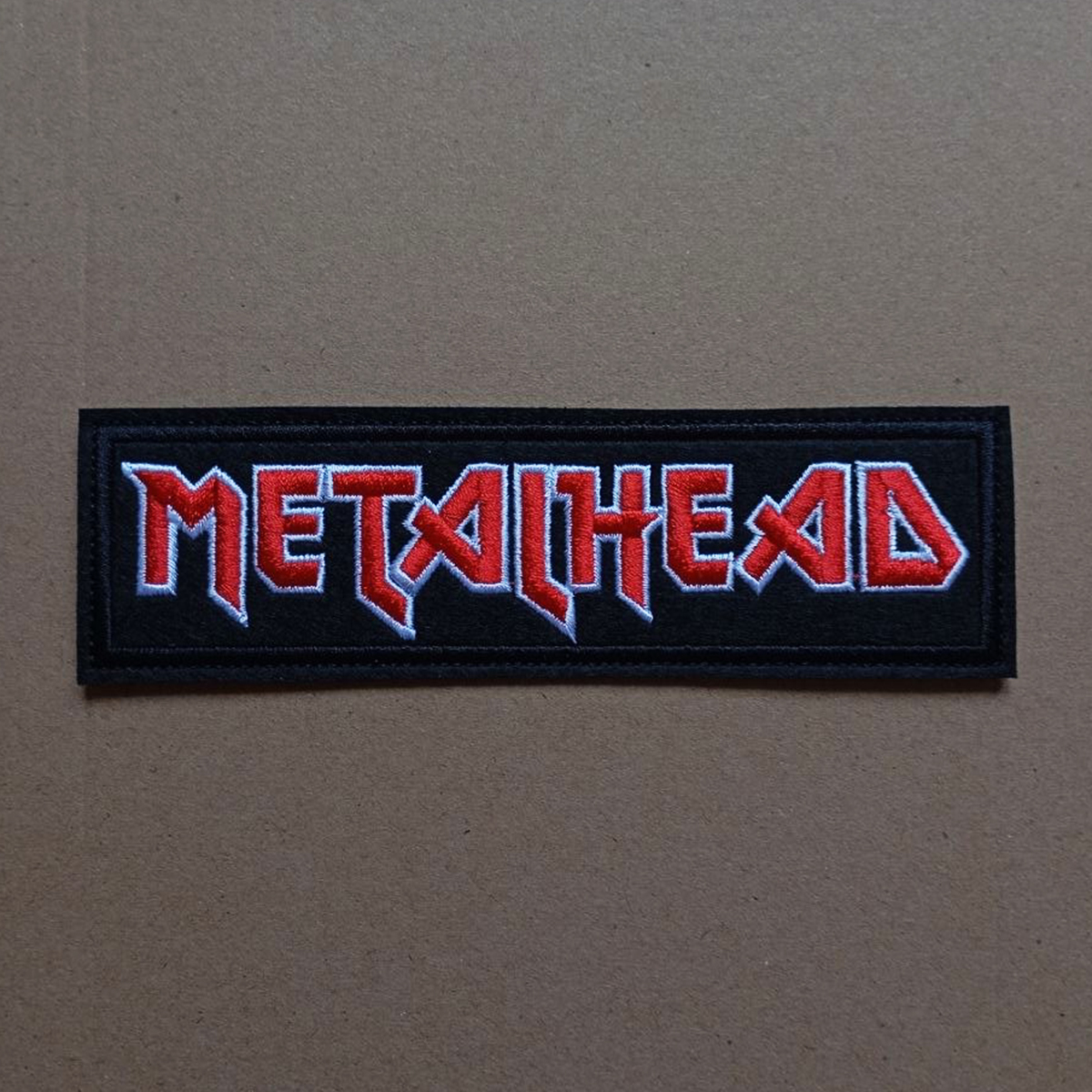 Metalhead \logo\ embroidered patch