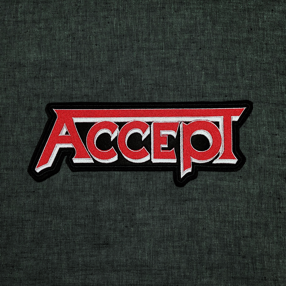 Accept Heavy Metal band embroidered back patch