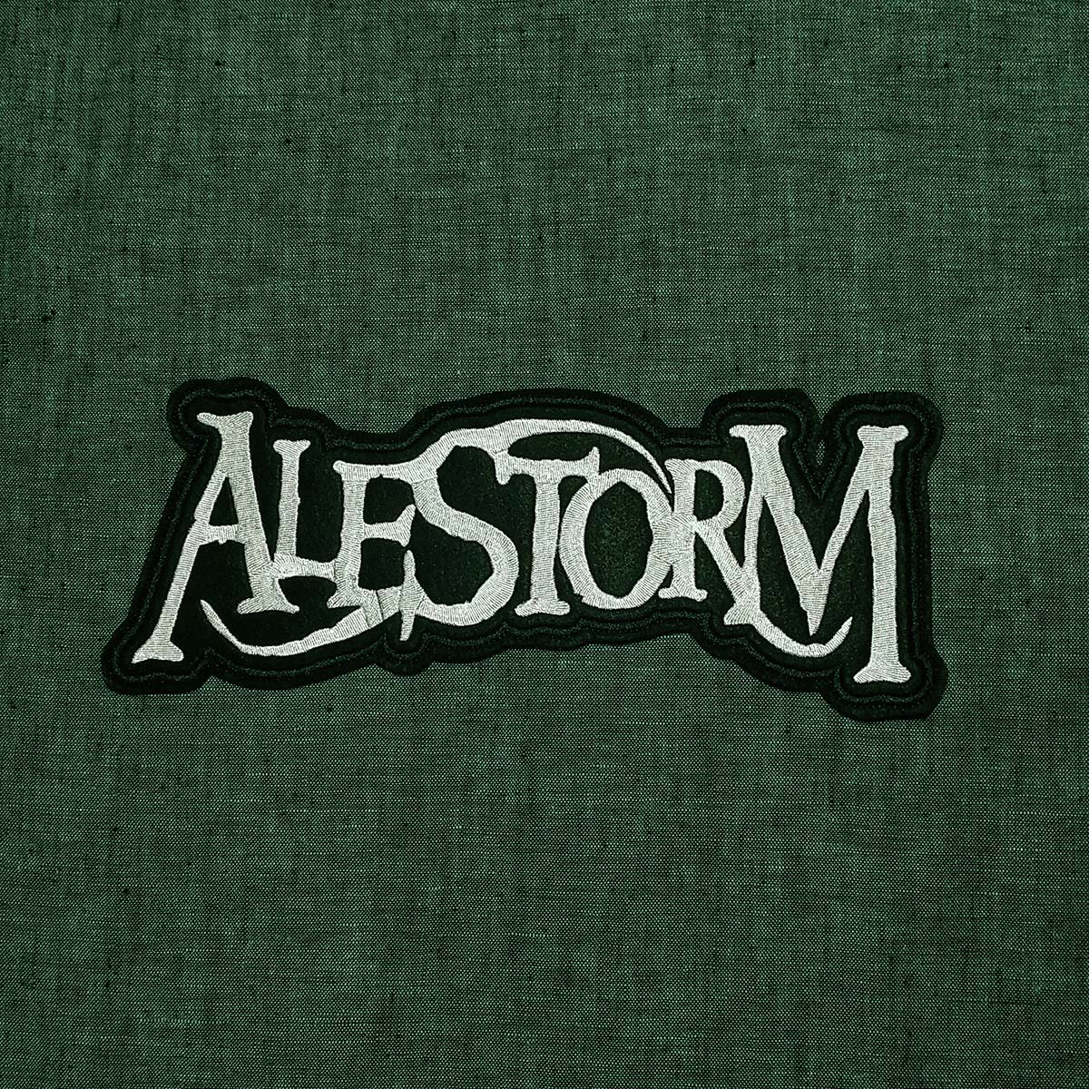 Alestorm Power Folk Metal Pirate Metal band embroidered back patch