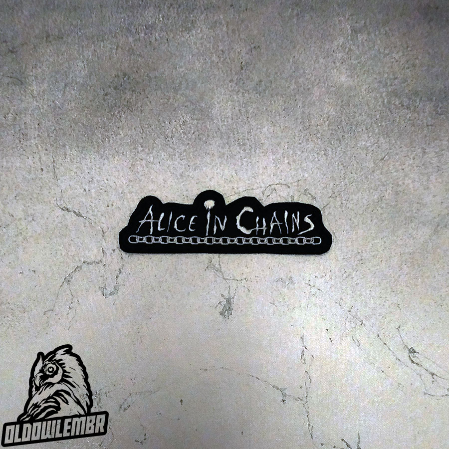 Alice in Chains Grunge Sludge Metal band embroidered patch