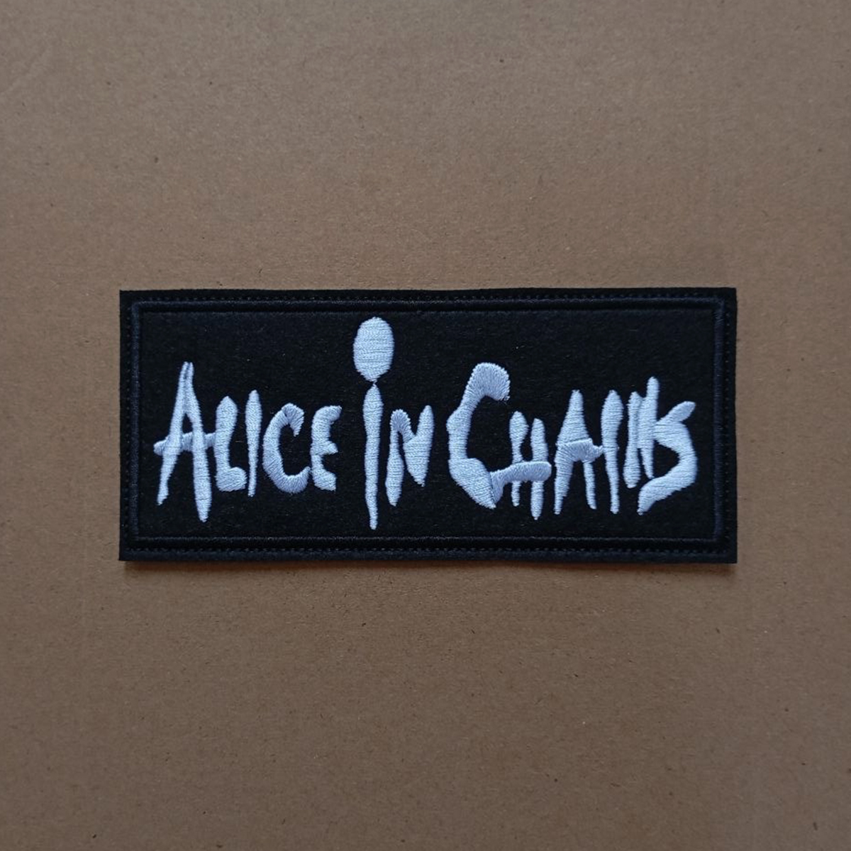 Alice in Chains \txt\ Grunge Sludge Metal band embroidered patch