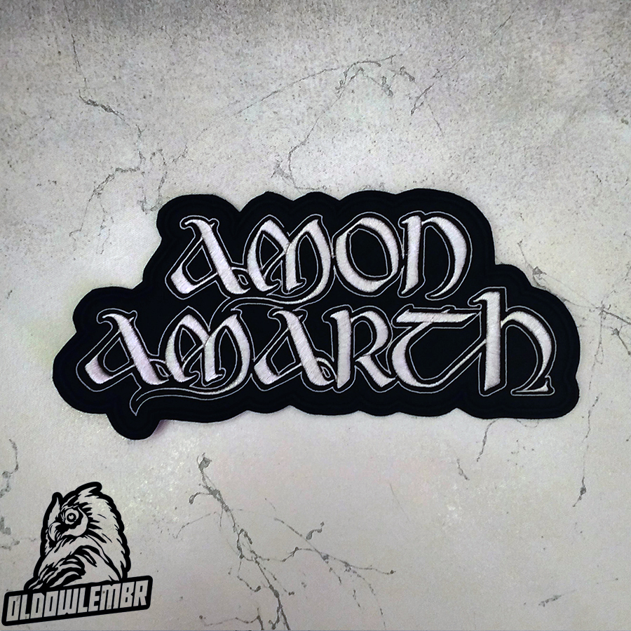 Amon Amarth Melodic Death Metal band embroidered back patch