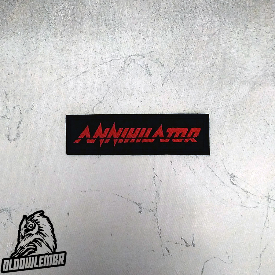 Annihilator Technical Thrash Metal band embroidered patch