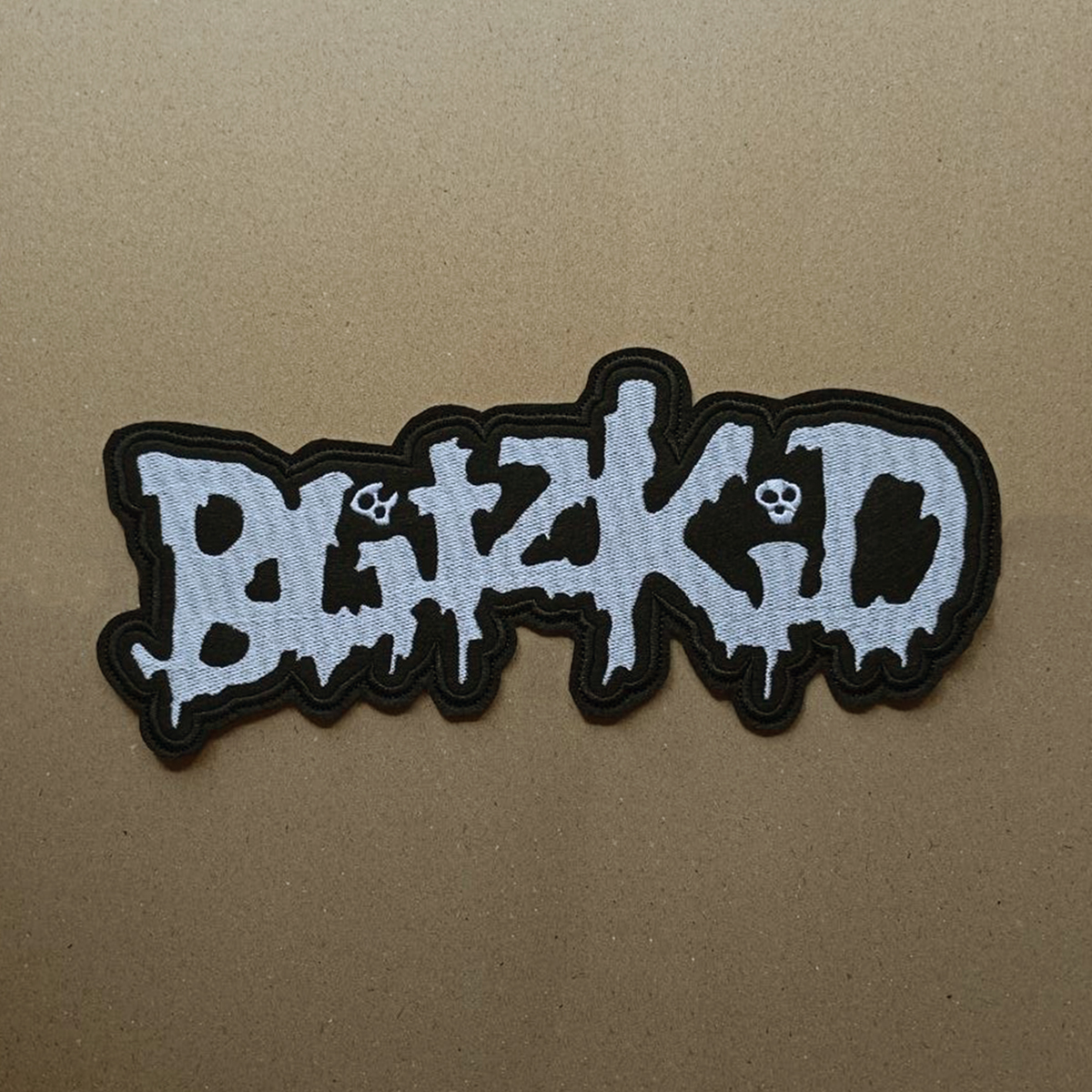 Blitzkid Horror Punk Metal band embroidered back patch