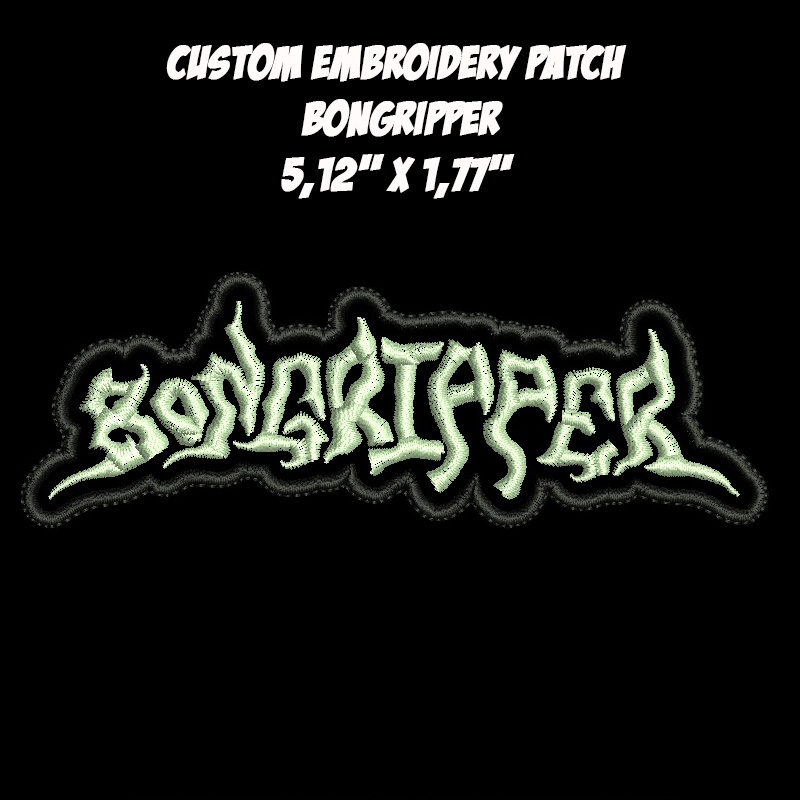 Bongripper Stoner Doom Sludge Metal band embroidered patch