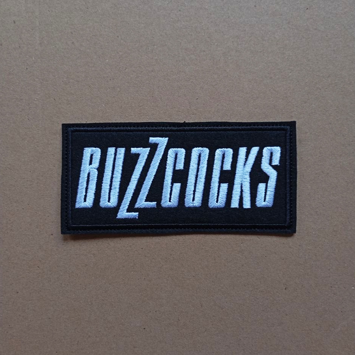 Buzzcocks Punk Rock New Wave band embroidered patch