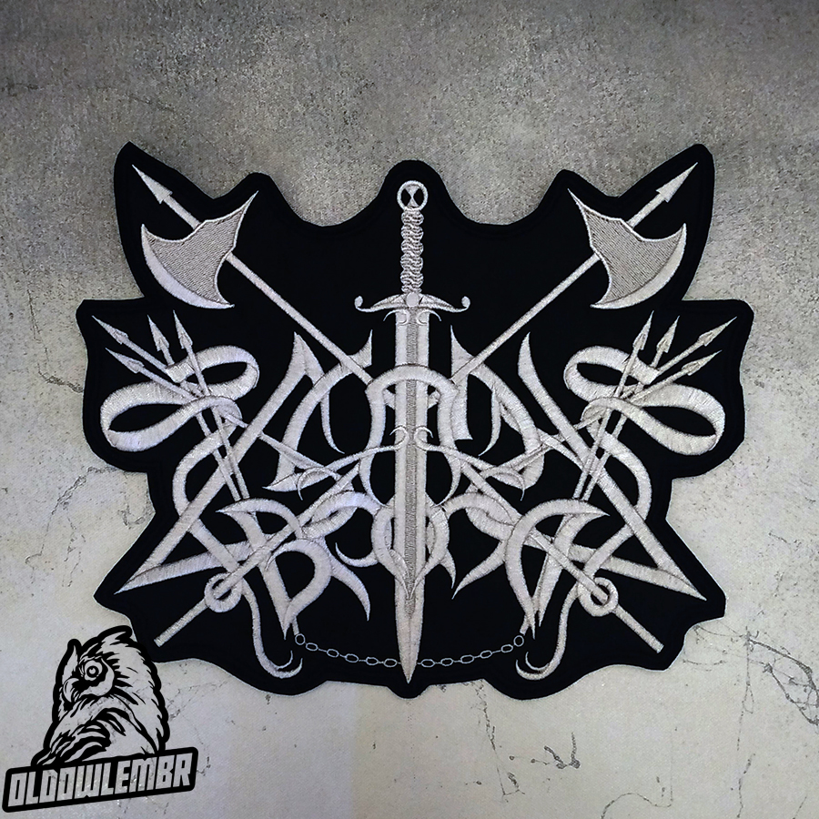 Caladan Brood Atmospheric Black Metal band embroidered back patch