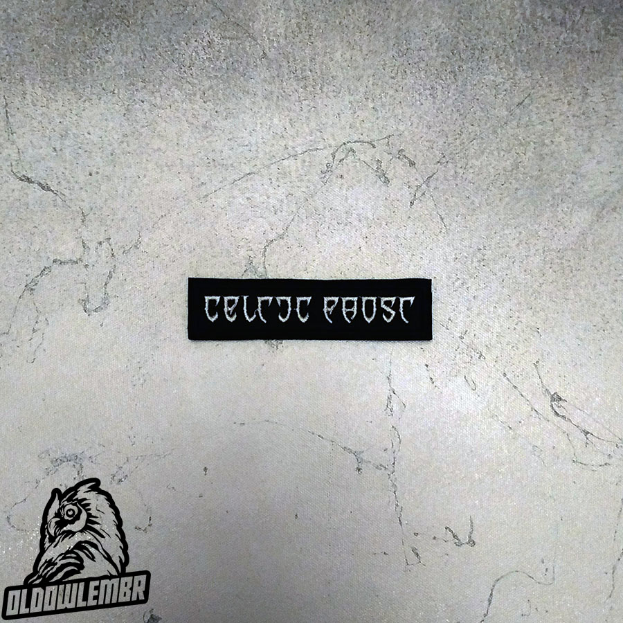 Celtic Frost \txt\ Trash Black Doom Metal band embroidered patch