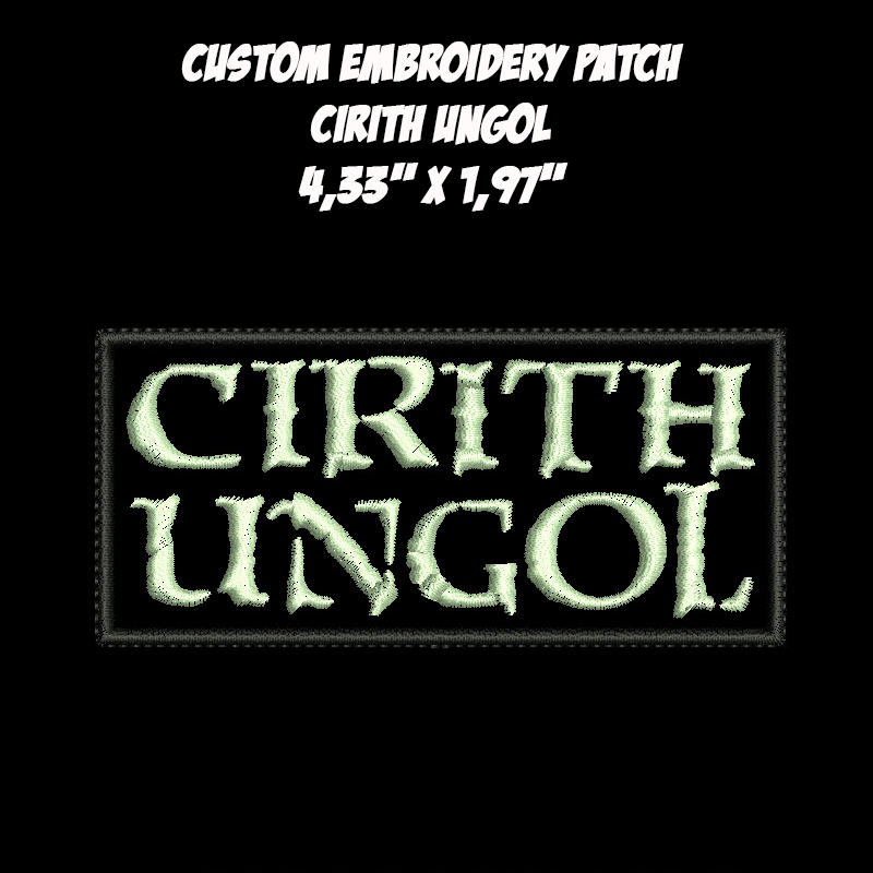Cirith Ungol Heavy Power Doom Metal band embroidered patch