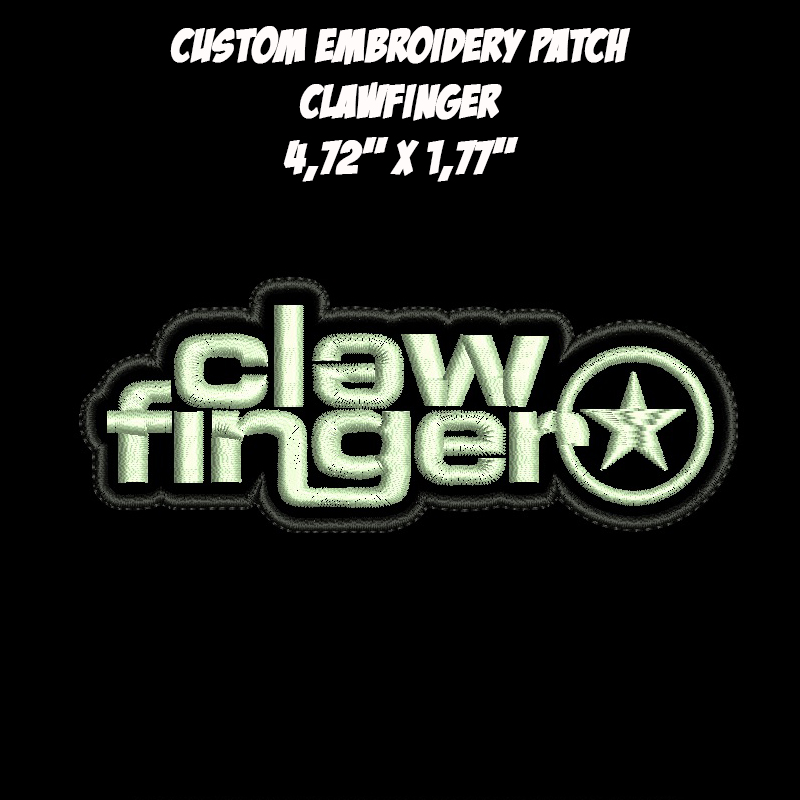 Clawfinger Rapcore Industrial Metal  Alternative Metal band embroidered patch