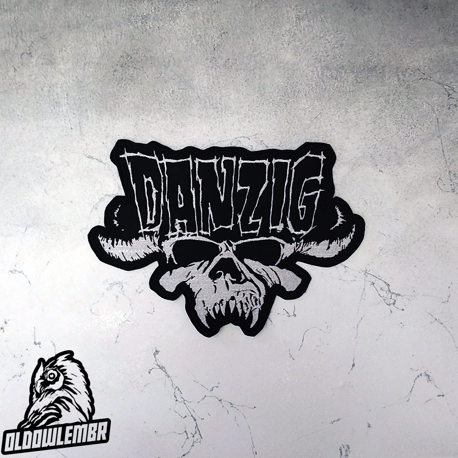 Danzig Blues Rock  Heavy Metal band embroidered back patch