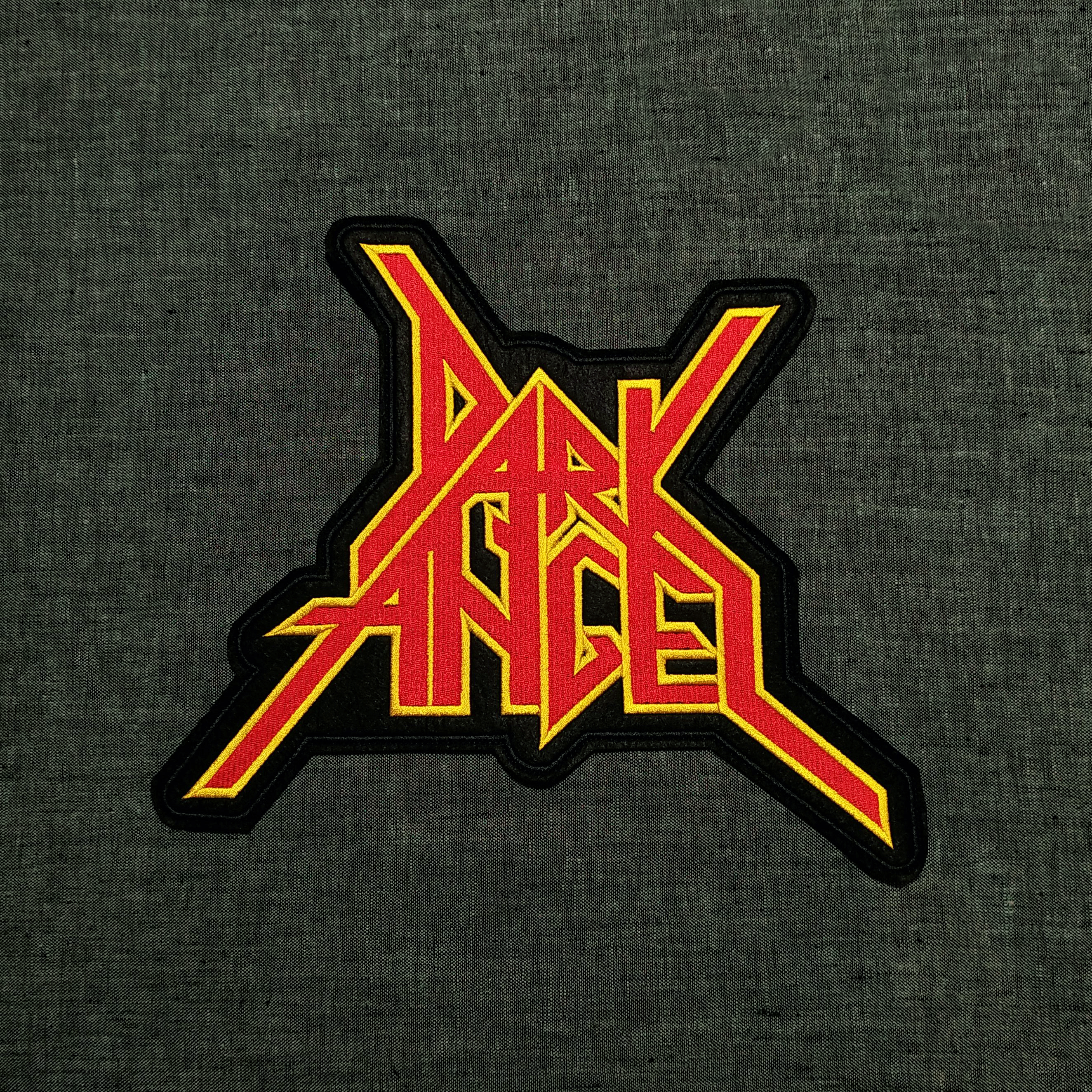 Dark Angel Thrash Metal Technical Speed Metal band embroidered back patch