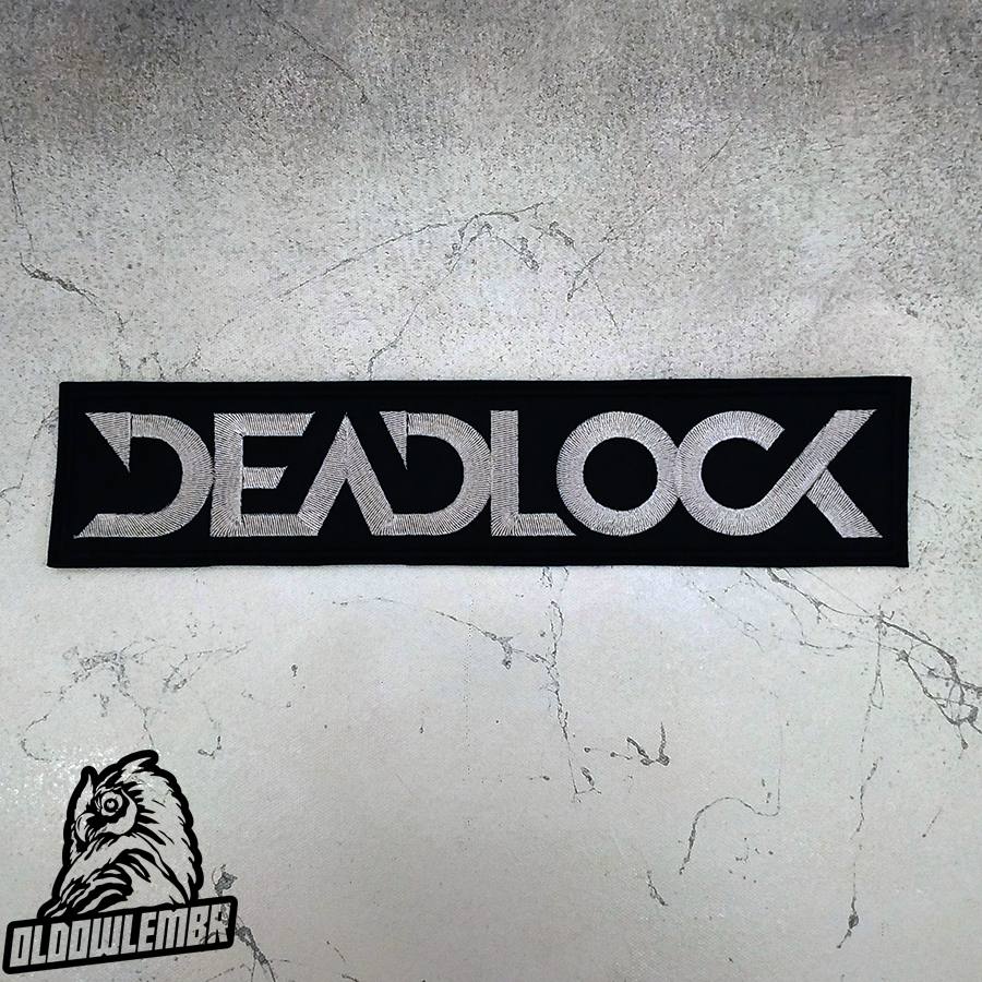 Deadlock Melodic Death Metal band embroidered back patch