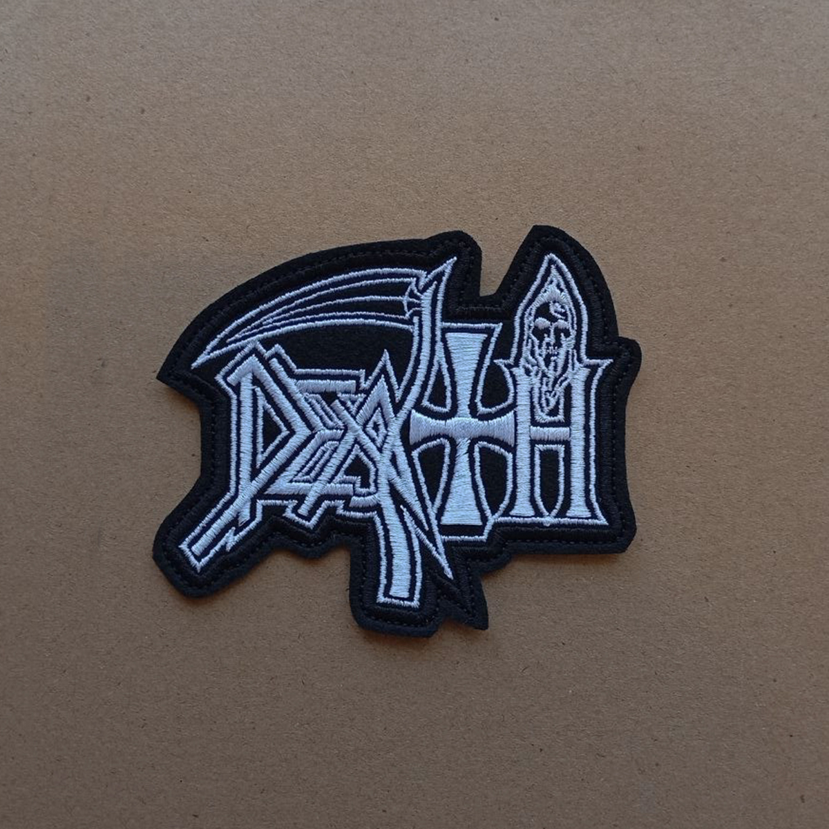 Death \old logo\ Death Metal band embroidered patch