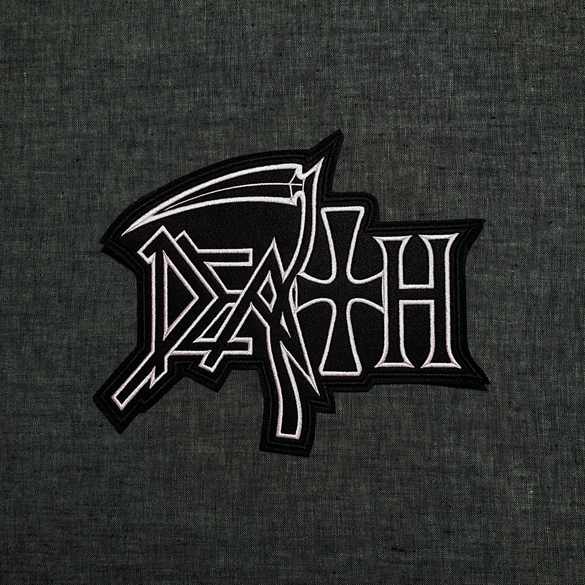 Death Death Metal band embroidered back patch