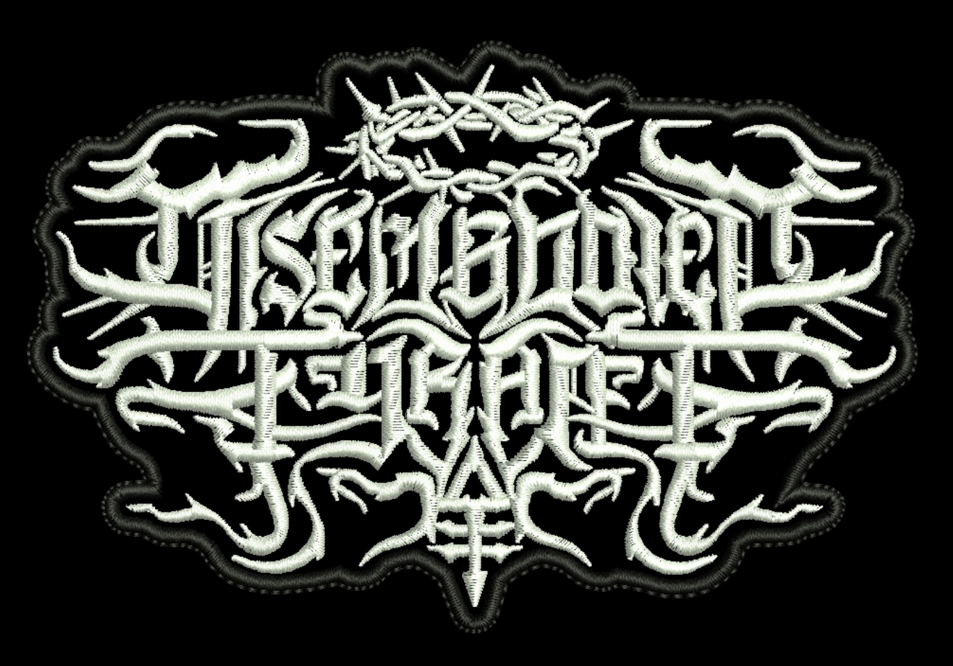 Disembodied Tyrant Symphonic Technical Deathcore band embroidered patch