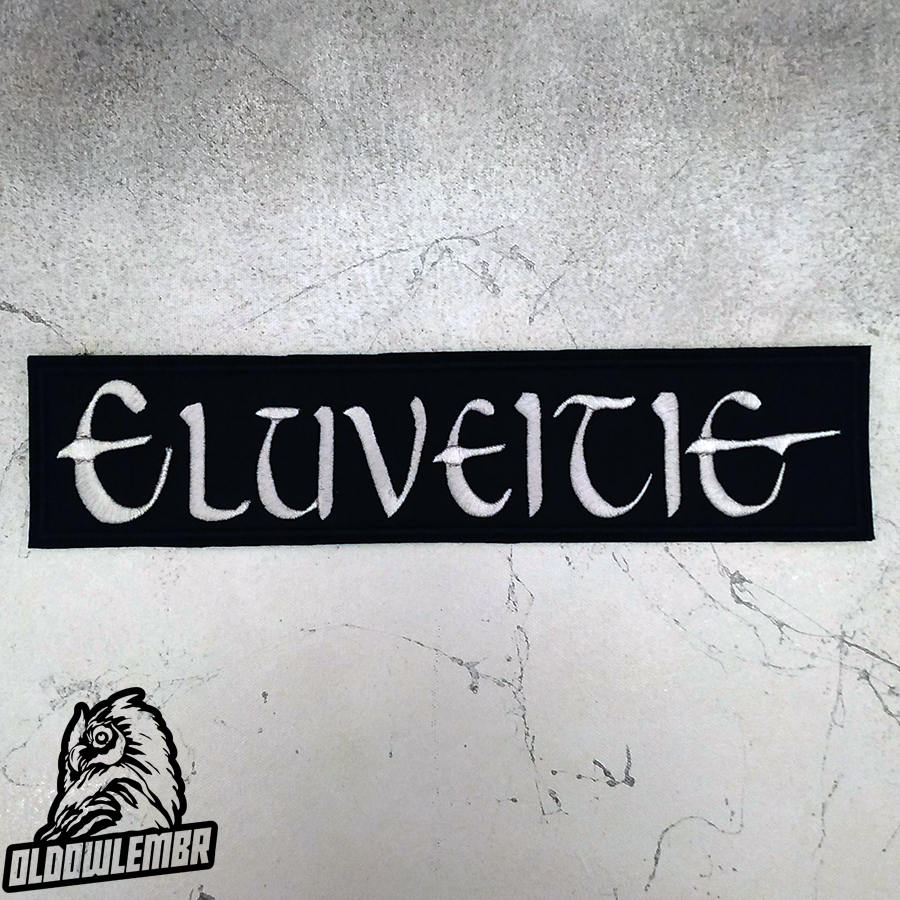 Eluveitie Folk Melodic Death Metal band embroidered back patch