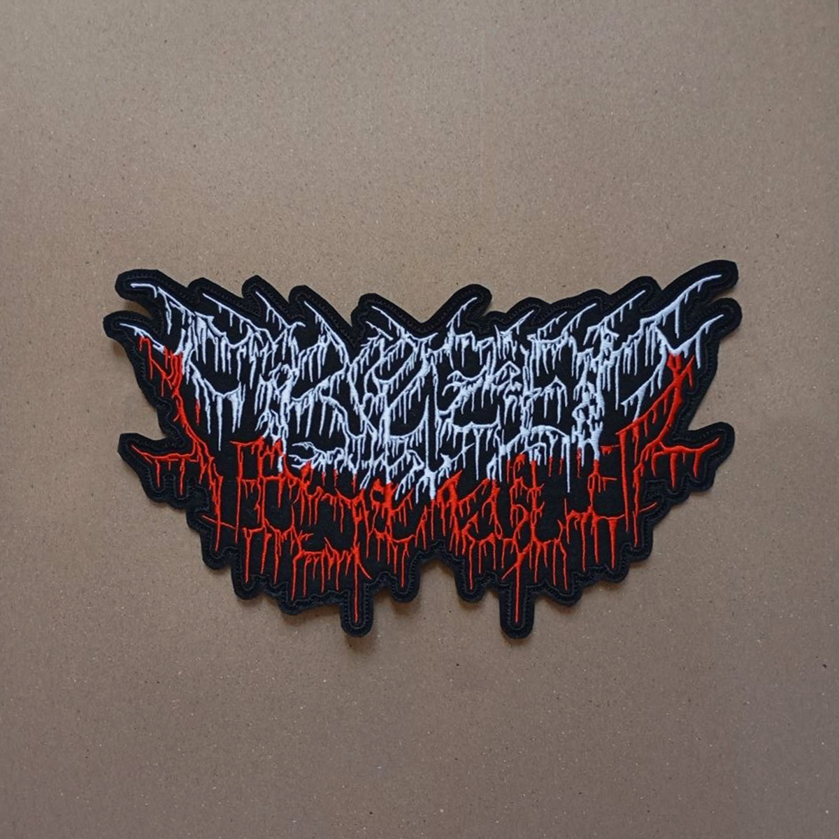 Frozen Soul Death Metal band embroidered back patch