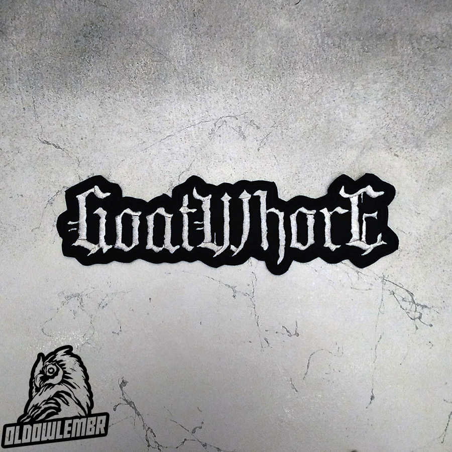 Goatwhore \txt\ Blackened Death Thrash Metal band embroidered back patch