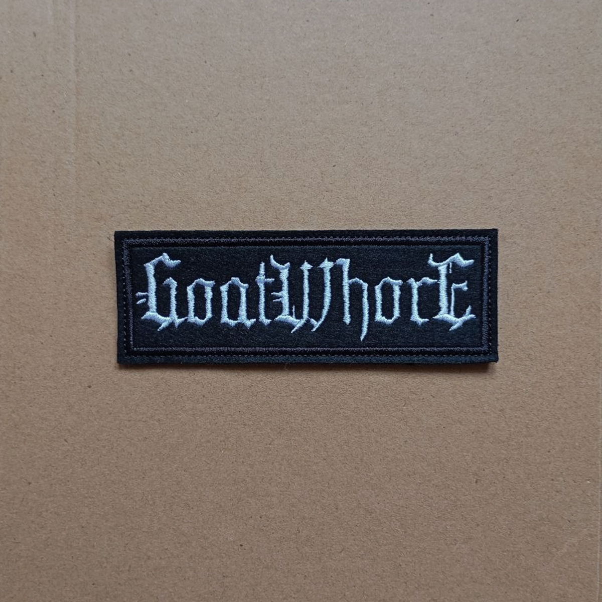 Goatwhore \txt\ Black Death Thrash Metal band embroidered patch.