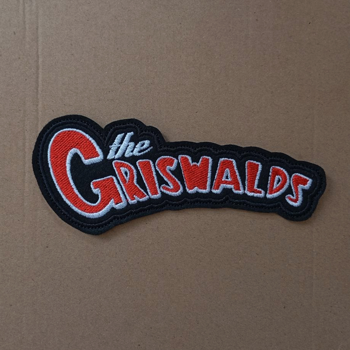 The Griswalds \txt\ Psychobilly band embroidered patch