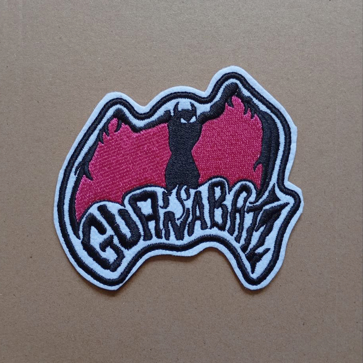 Guana Batz Psychobilly Horror Punk band embroidered patch
