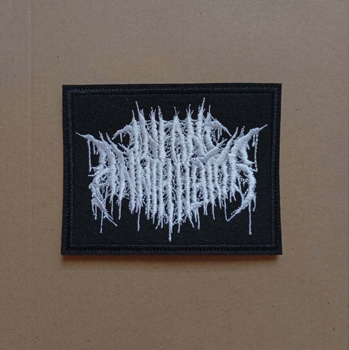 Infant Annihilator Technical Deathcore band embroidered patch