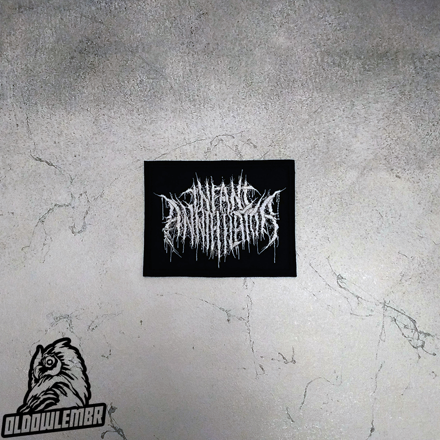 Infant Annihilator Technical Deathcore band embroidered patch