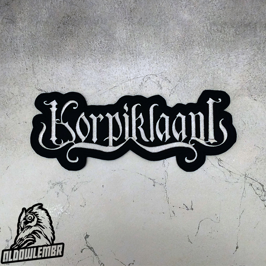 Korpiklaani Folk Metal band embroidered back patch