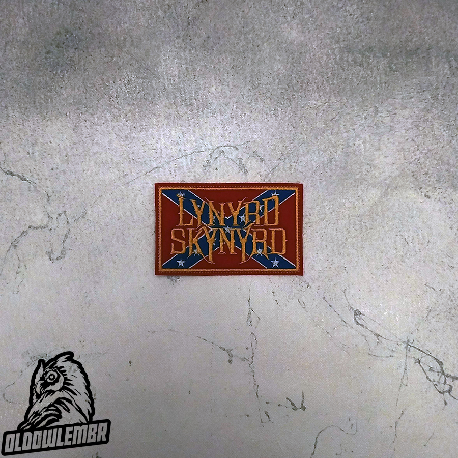 Lynyrd Skynyrd Southern Rock Blues Country band embroidered patch