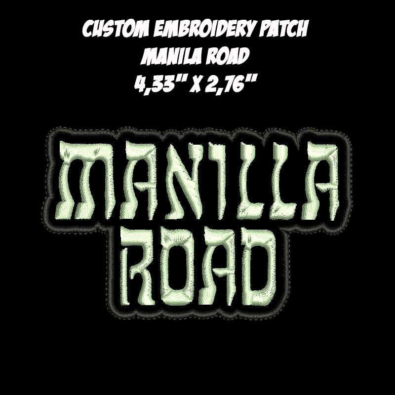 Manilla Road Heavy Metal Speed Metal band embroidered patch