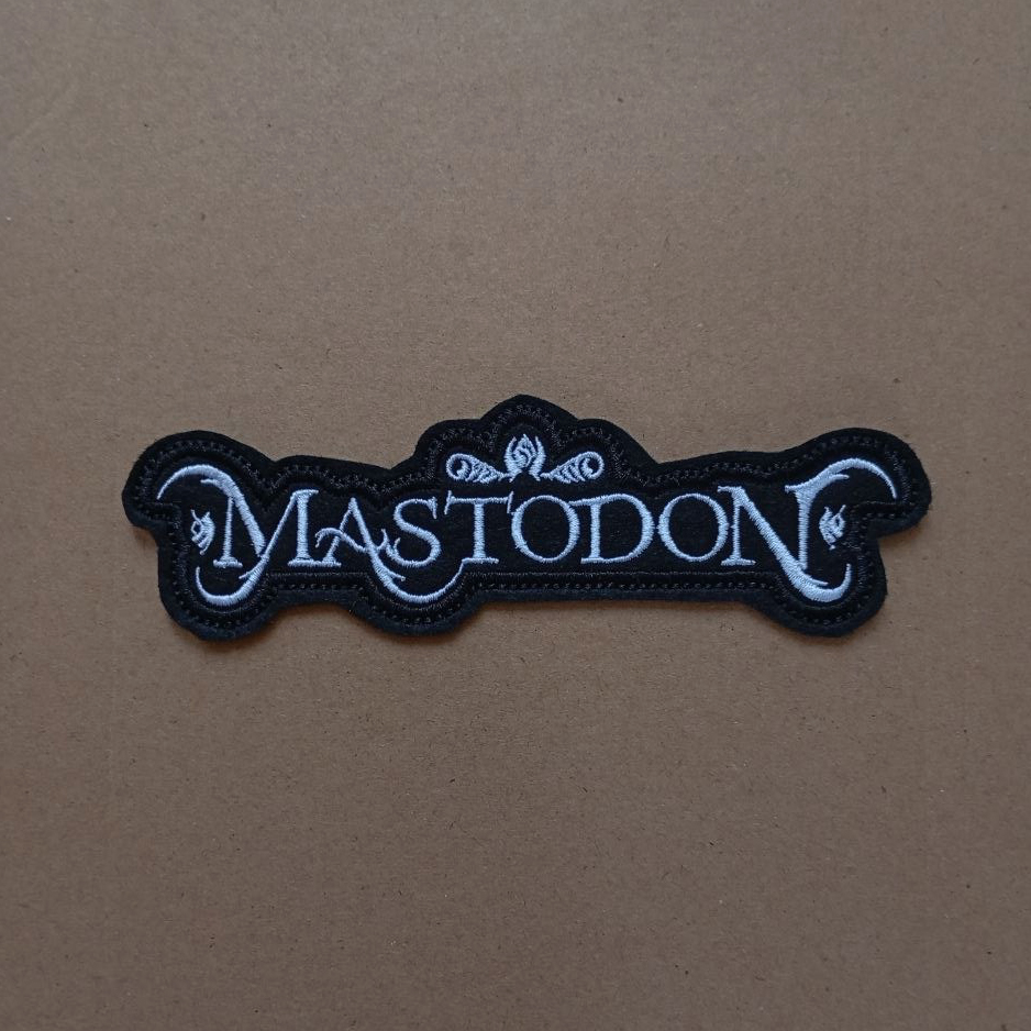 Mastodon Progressive Sludge Metal band embroidered patch