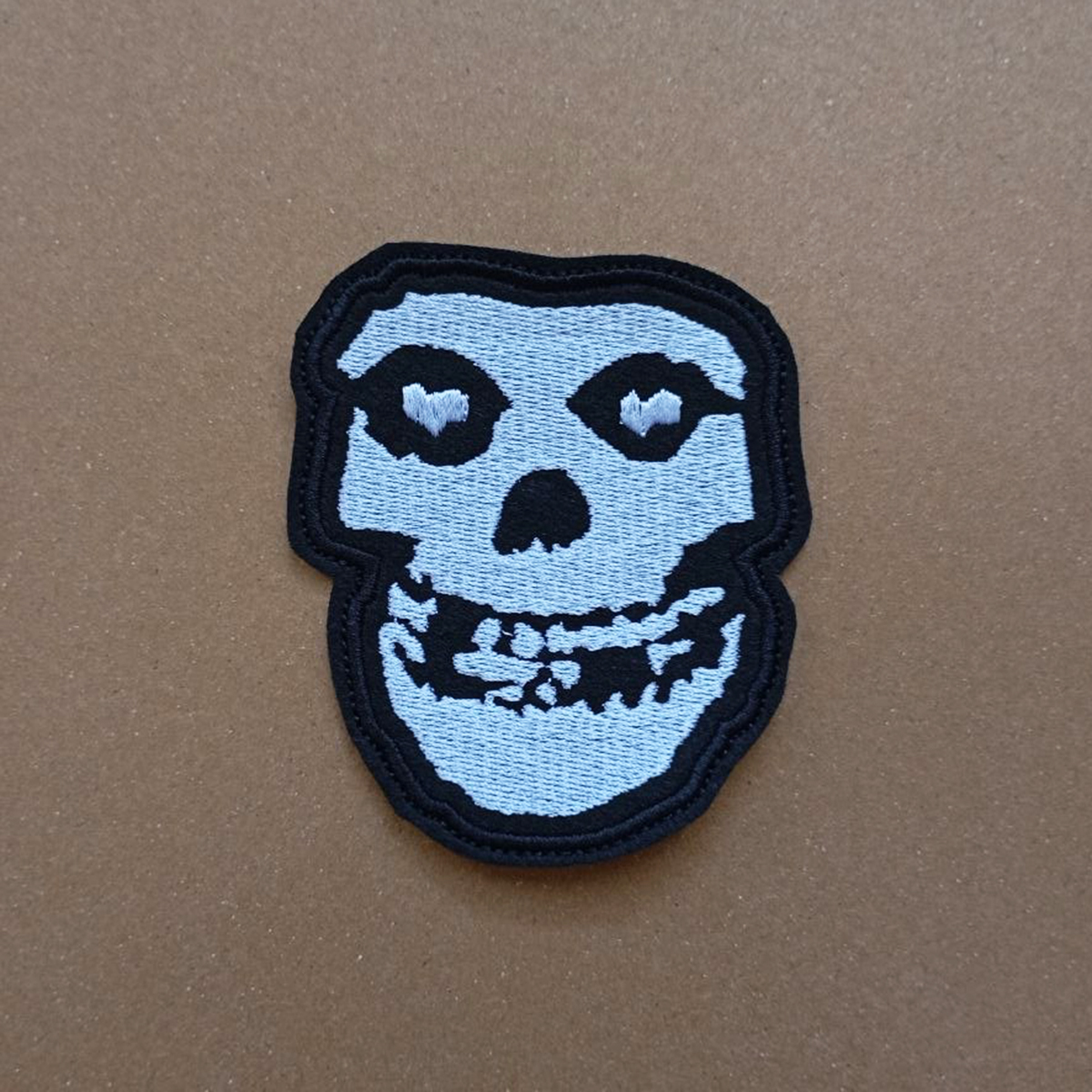 Misfits \Scull\ Hardcore Punk band embroidered patch