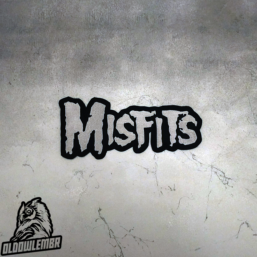 Misfits Horror Punk Hardcore Punk band embroidered back patch