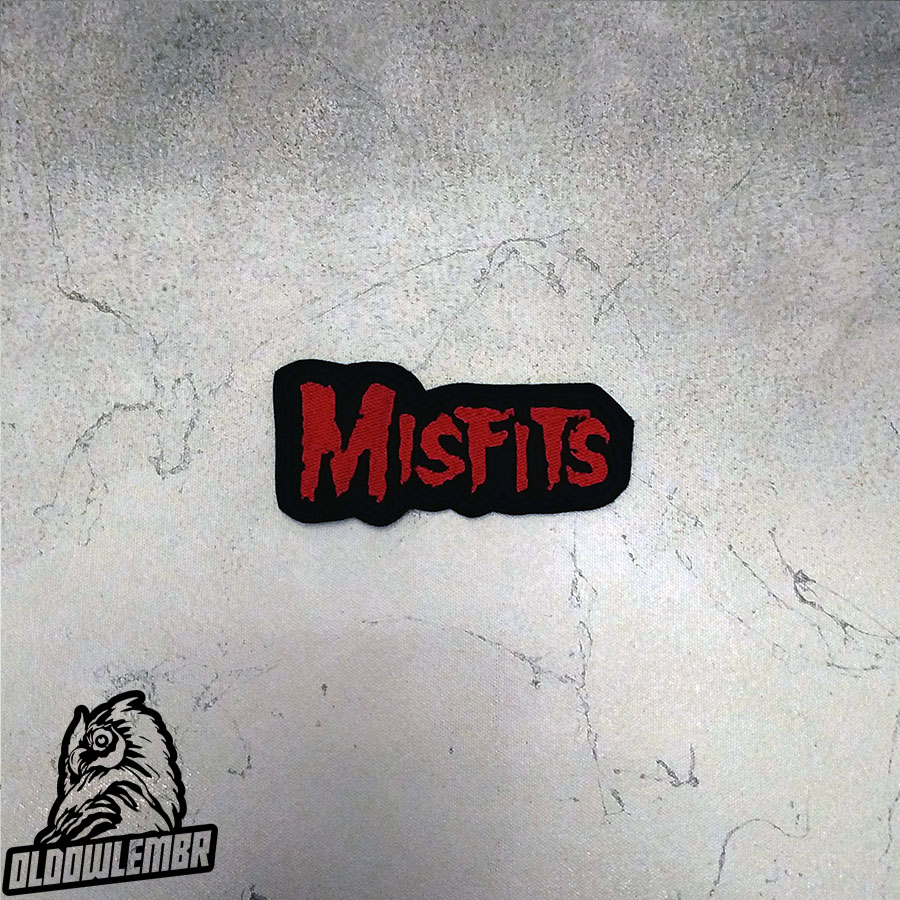 Misfits \txt\ Horror Punk Hardcore Punk band embroidered patch