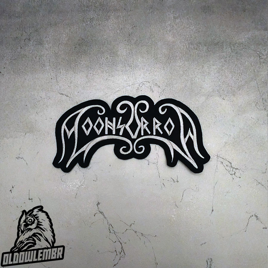 Moonsorrow Pagan Folk Black Viking Metal band embroidered back patch