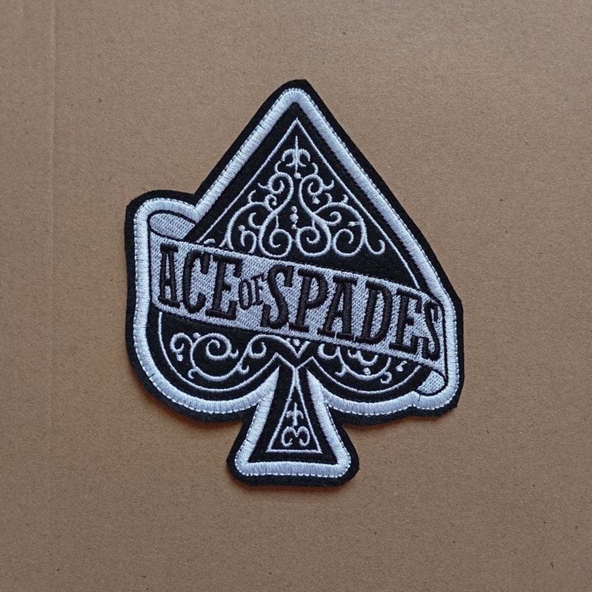 Motorhead \Ace of Spades\ Heavy Metal Hard Rock band embroidered patch