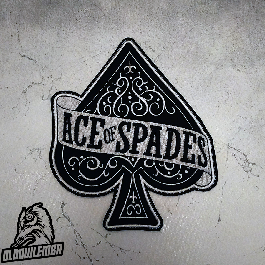Motorhead \Ace of Spades\Heavy Metal band embroidered back patch