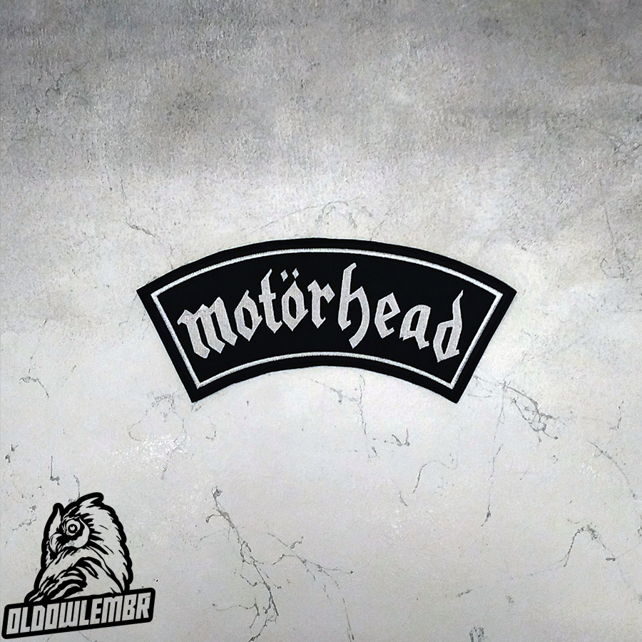 Motorhead \txt\ Heavy Metal Hard Rock band embroidered back patch