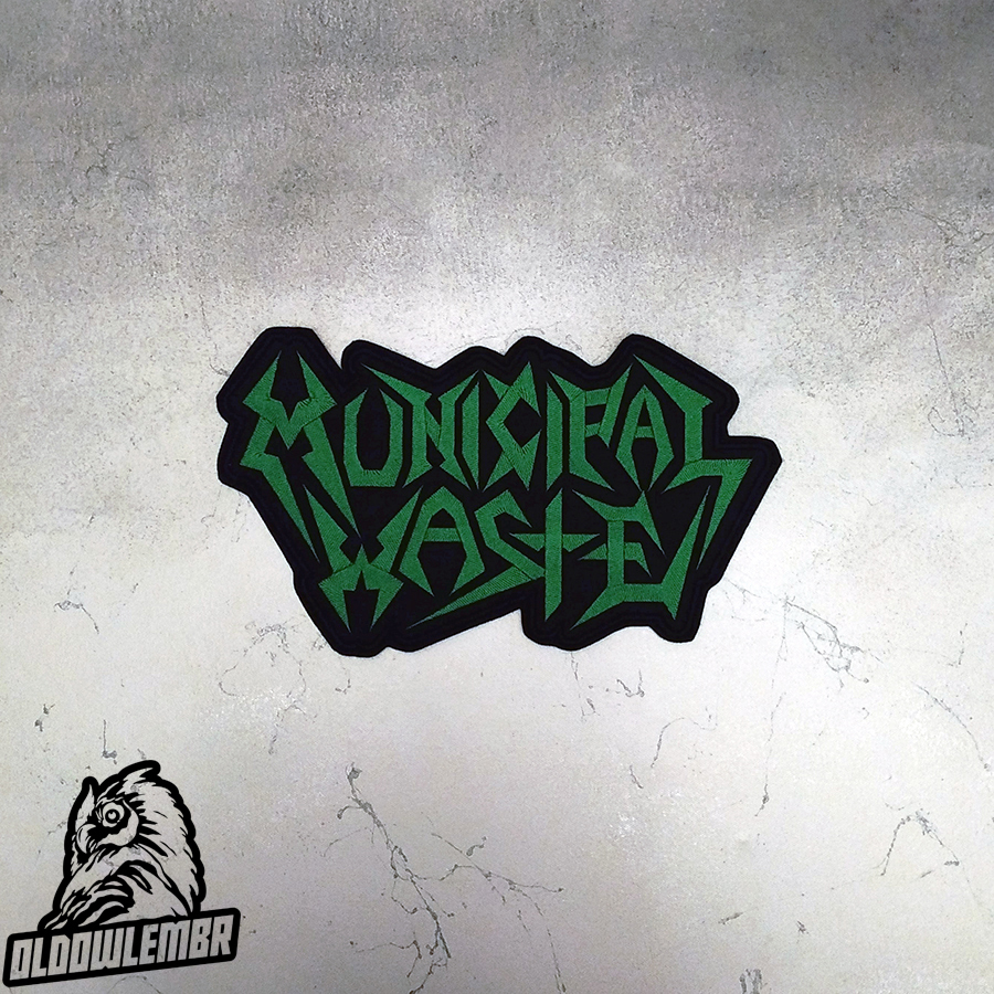Municipal Waste Thrash Metal Crossover Thrash band embroidered back patch