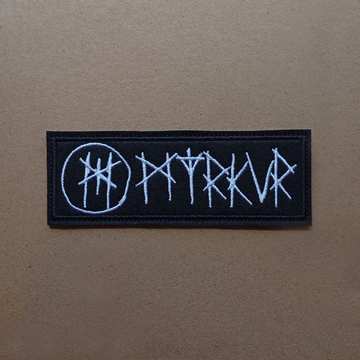 Myrkur \txt\ Atmospheric Black Metal band embroidered patch