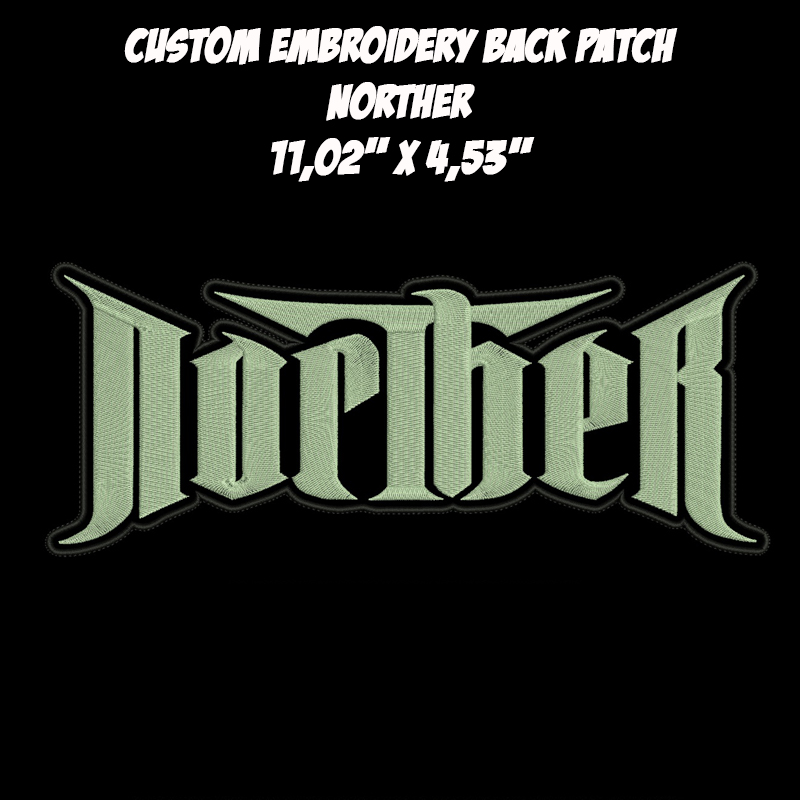 Norther Melodic Death Metal Power Metal embroidered back patch