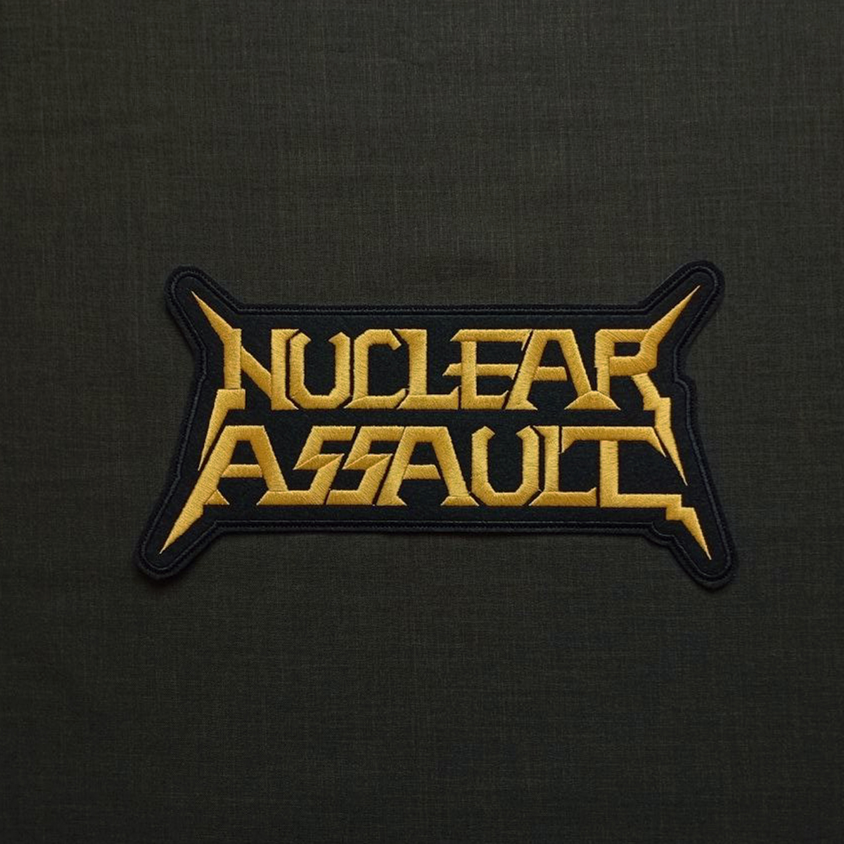 Nuclear Assault Thrash Metal band embroidered back patch