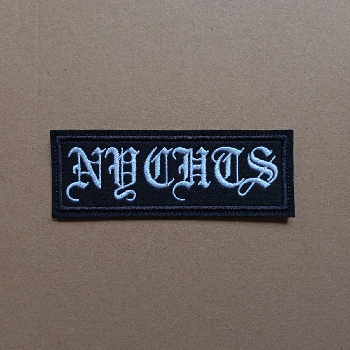Nychts Atmospheric Black Metal band embroidered patch