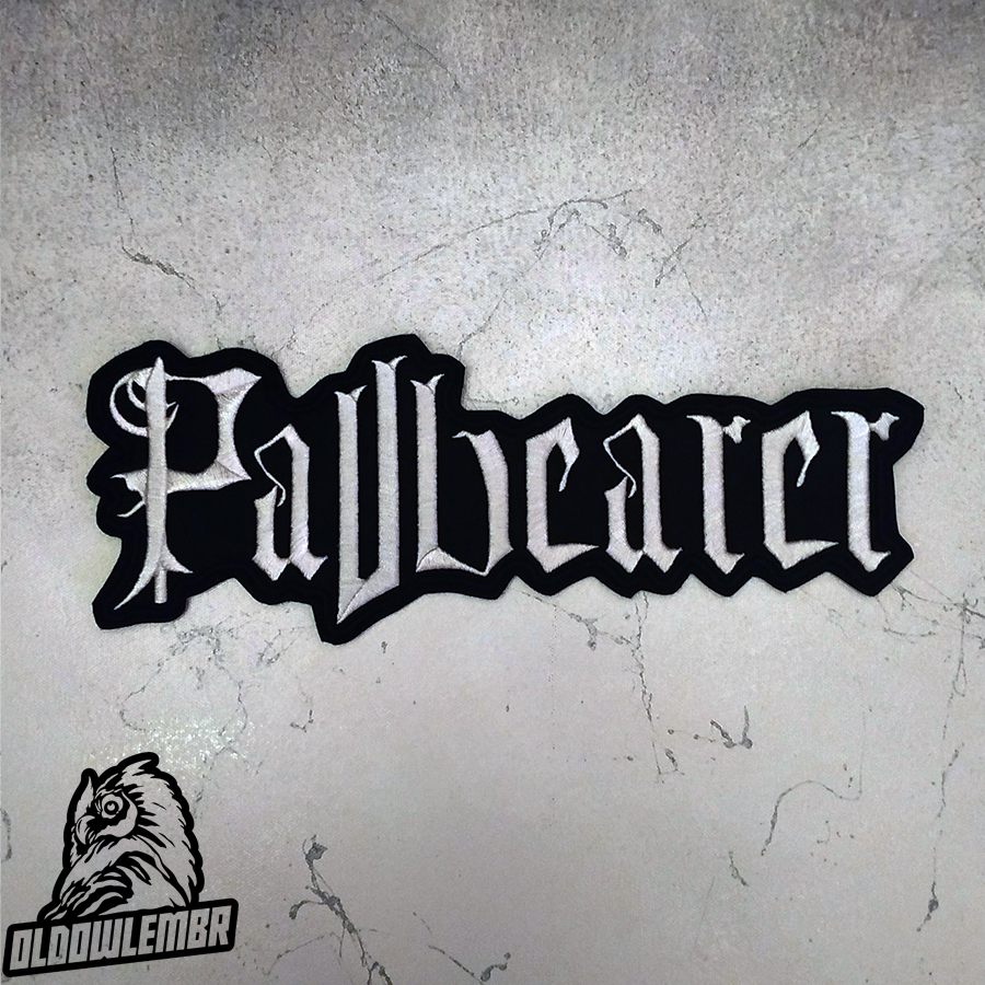 Pallbearer Doom Metal band embroidered back patch