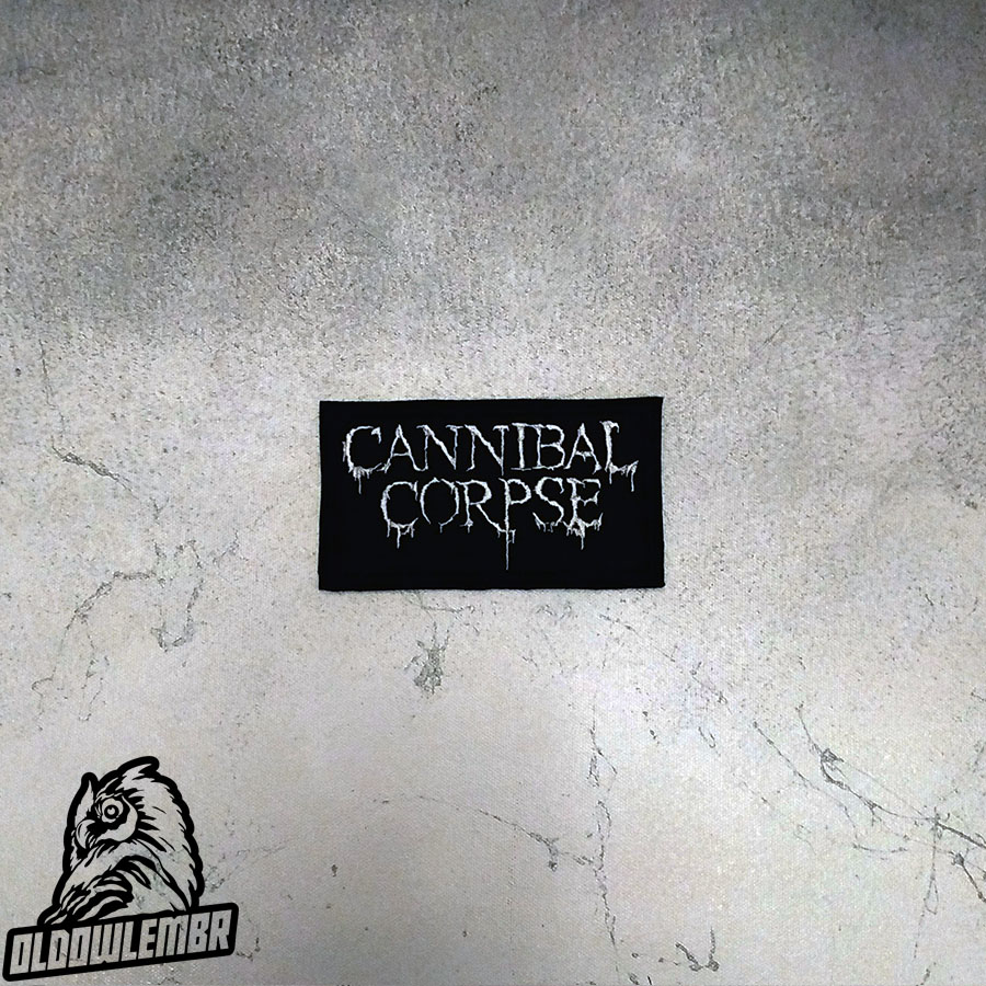Cannibal Corpse Brutal Death Metal band embroidered patch