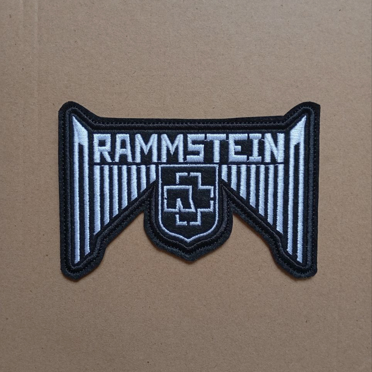 Rammstein\ Eagle\ Industrial Metal band embroidered patch