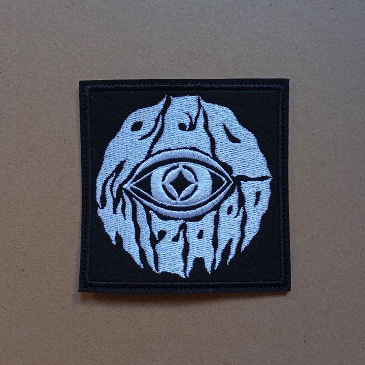 Red Wizard Stoner Doom Metal band embroidered patch