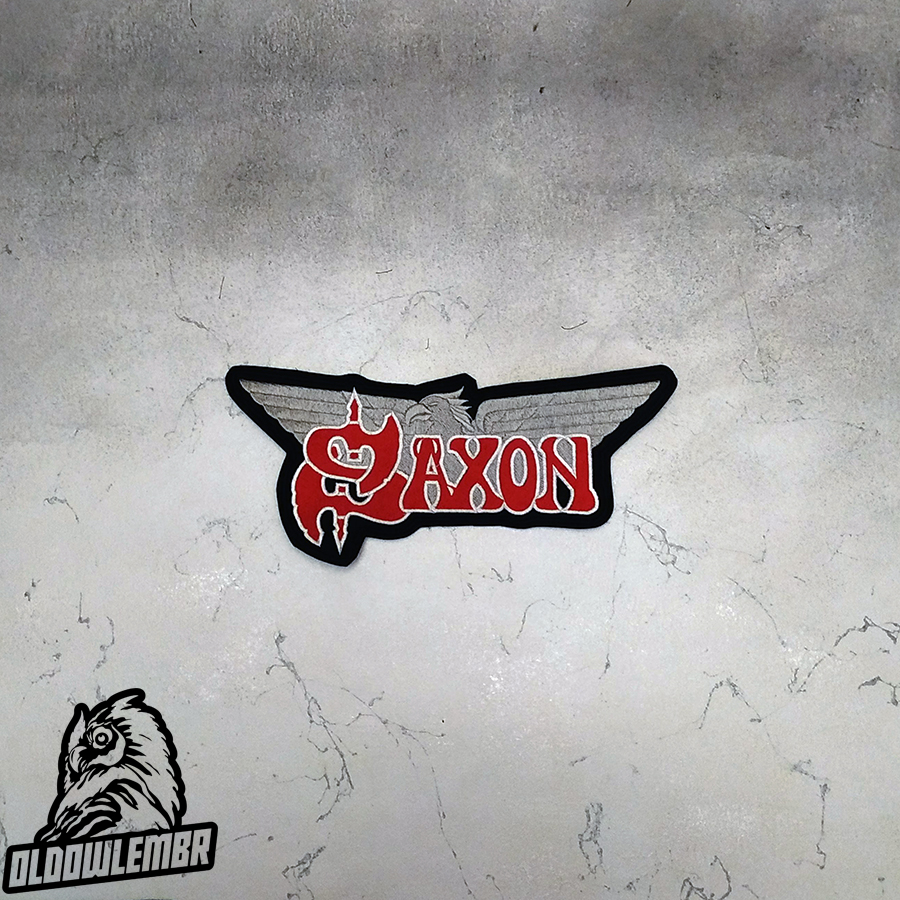 Saxon \Eagle\ Heavy Metal band embroidered back patch